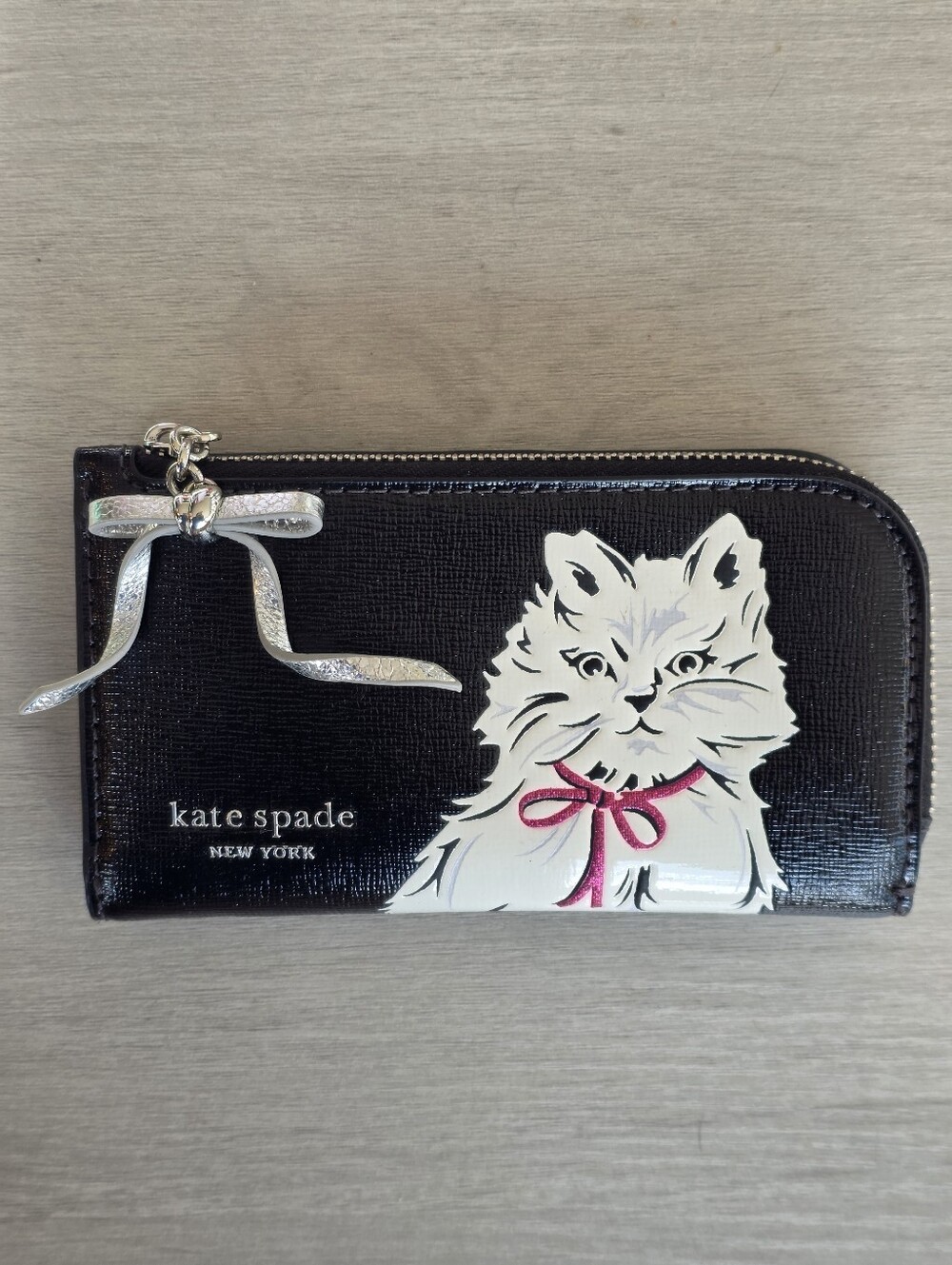 Kate Spade Whiskers Small Slim Bifold Wallet